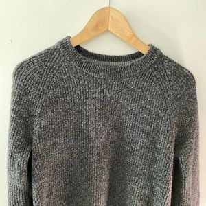 Slate Grey Wool Sweater